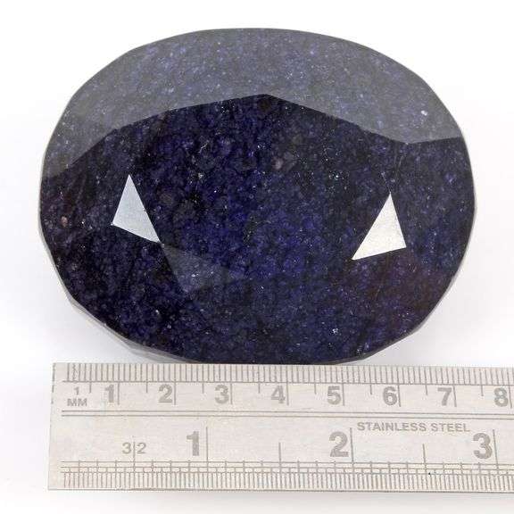 Huge Certified 2000 Ct Museum Size Blue Sapphire