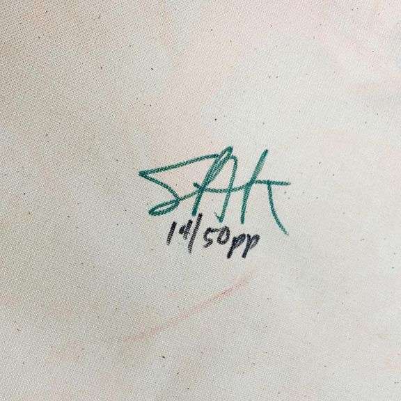 "Dorothy and the Good Witch" by Steve Kaufman (1960-2010)