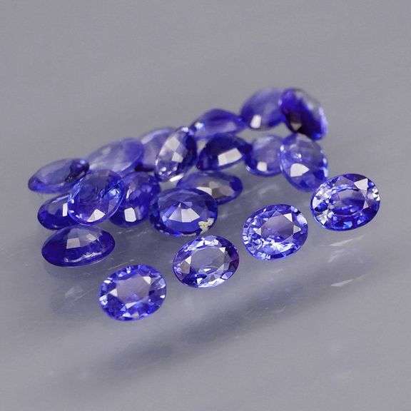 Oval cut! 2.93ct top cobalt blue sapphire set! Heated only!