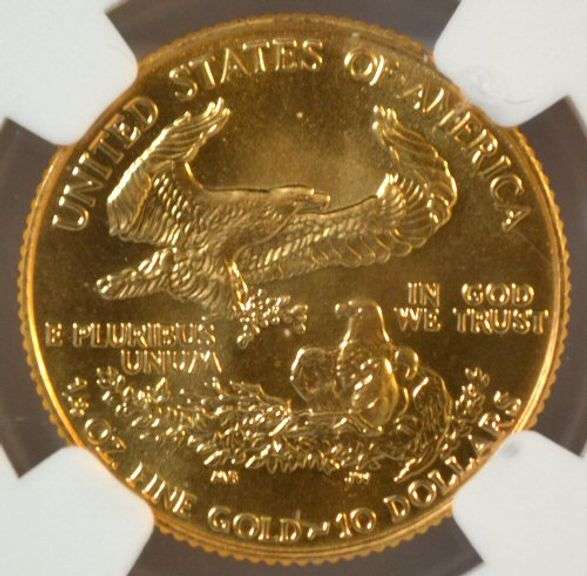 Signature Series NGC MS69 graded 2022 $5 Gold Eagle
