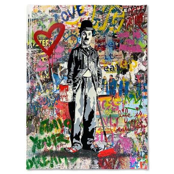 "Chaplin" by Mr. Brainwash