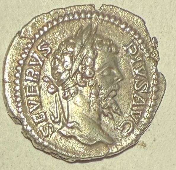 Septimus Severus Emporer 193-211 Roman Denarius.