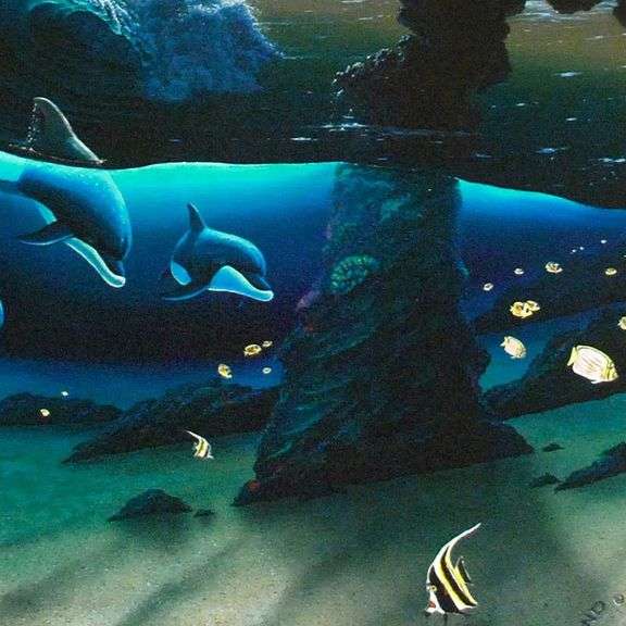 "Island Paradise" by Wyland