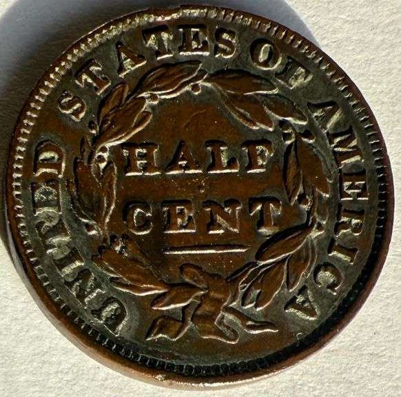 1832 Half Cent