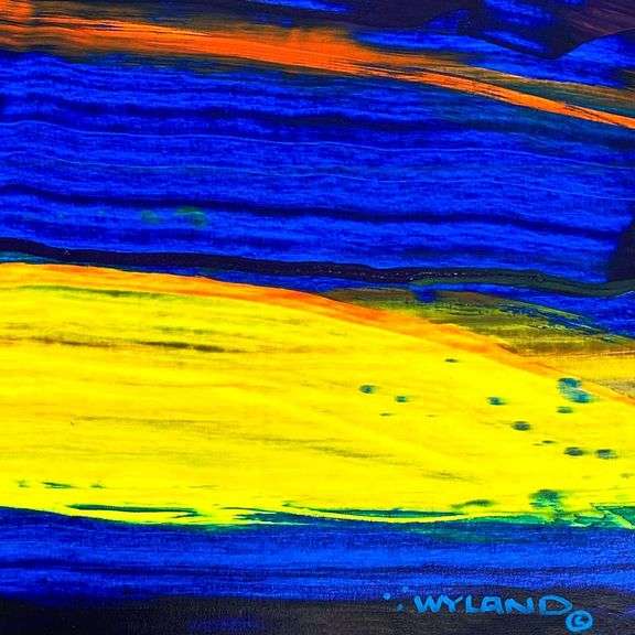 "Untitled Abstract" by Wyland