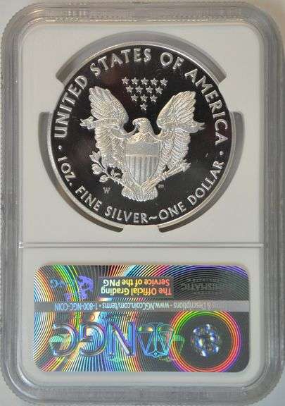 Flawless 30th Anniv-Lettered Edge 2016-W PRF Silver Eagle. NGC PF70 UC