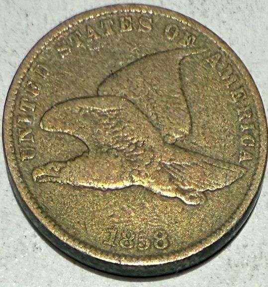 1858 Flying Eagle Cent