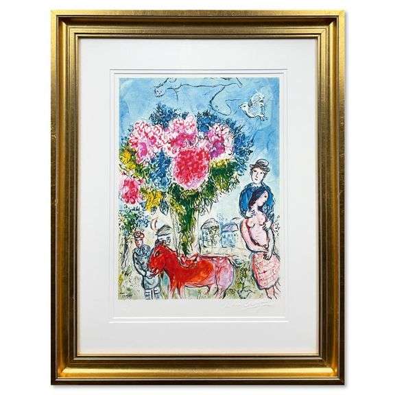 "Personnages Fantastiques" by Marc Chagall