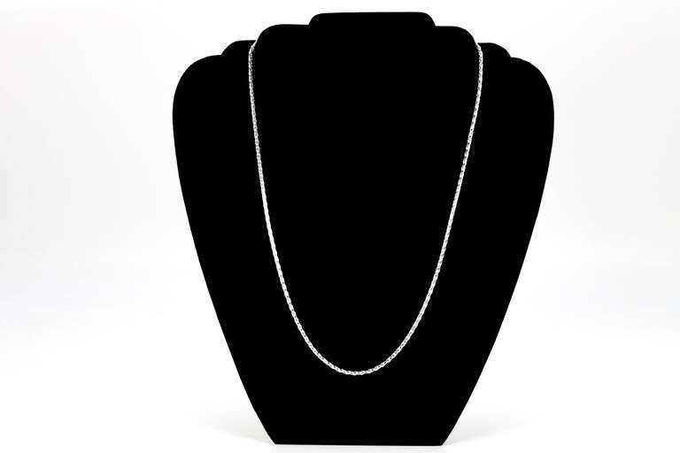 Sterling Silver Diamond-Cut Wheat Chain 2.7mm Solid 925 New Spiga Necklace 18"