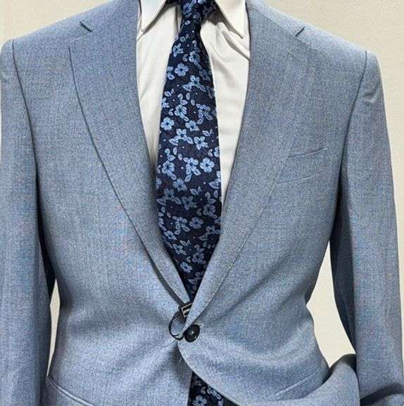 New Arrival Light blue Slim Fit Sit, Made in Italy