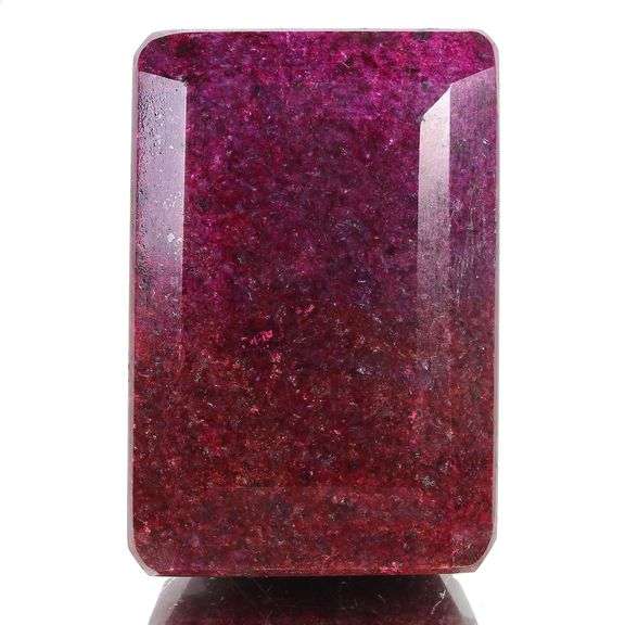 Magnificent Certified Museum Size 1880 Ct Natural Red Ruby Solitaire