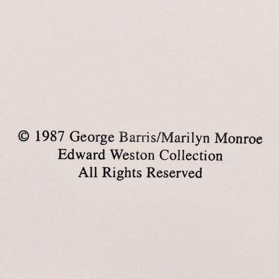 "Marilyn Monroe: The Last Shoot" by George Barris (1922-2016)