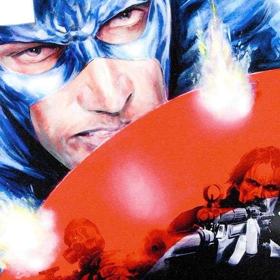 "Captain America #37" by Stan Lee - MARVEL