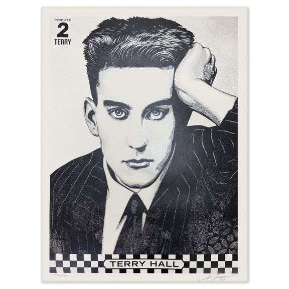 "Terry Hall Tribute" by Shepard Fairey