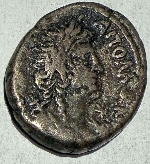 Nero Roman Egypt Billion Tetradrachm