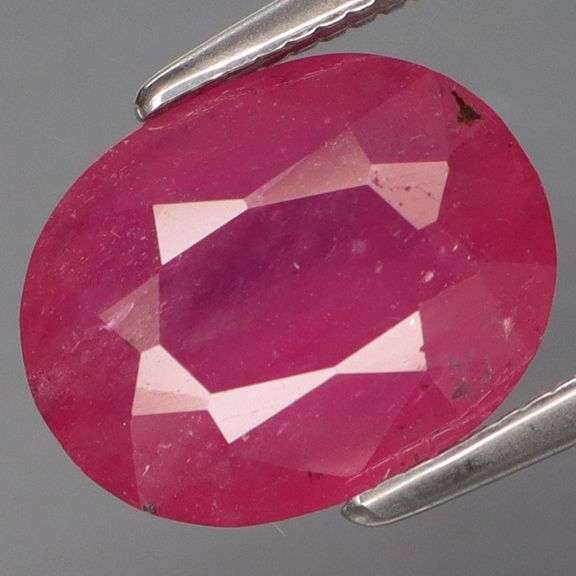 Heavy! 3.13ct untreated violet red Madagascar Ruby!!!