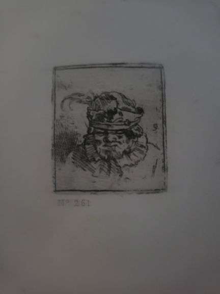 Collection of 15 Very Rare Etchings After Rembrandt (c. 1880)