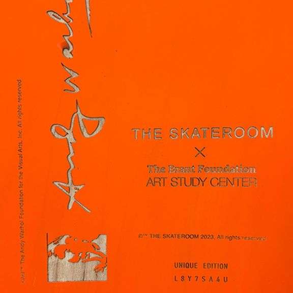 "Self-Portrait (Orange)" by Andy Warhol (1928-1987)