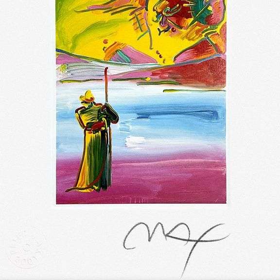 "Sage and Profile" by Peter Max