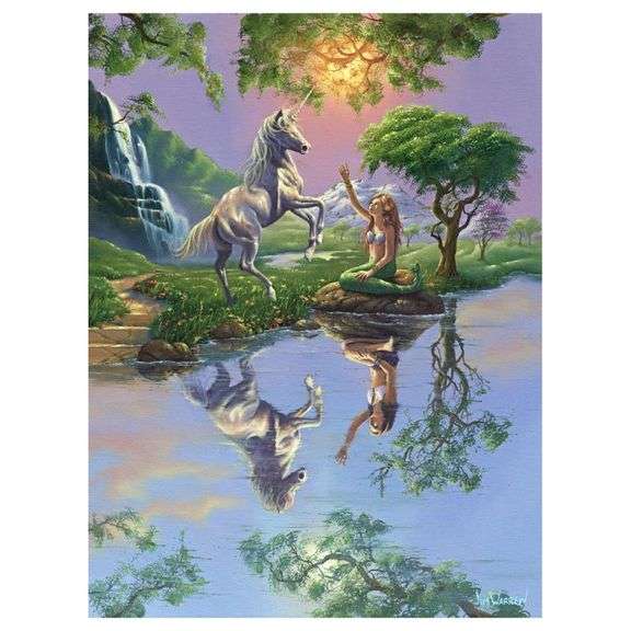 "Mermaid Reflections" by Jim Warren
