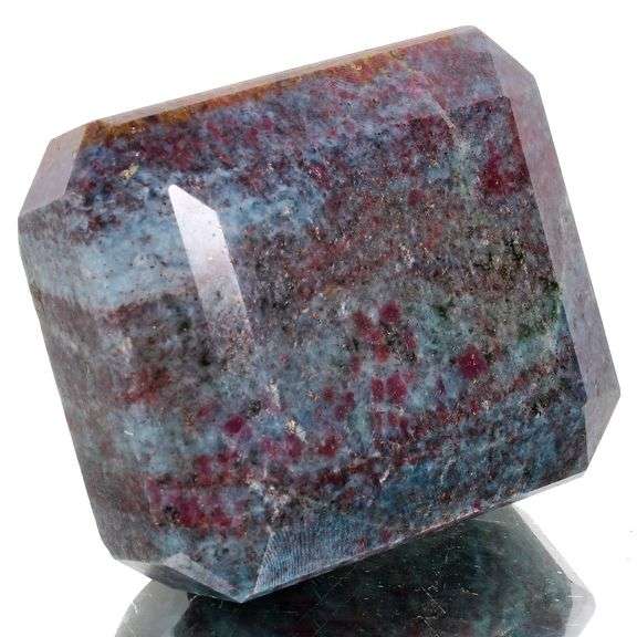 Huge Certified 2030 Ct Museum Size Natural Red Ruby Blue Kyanite Solitaire