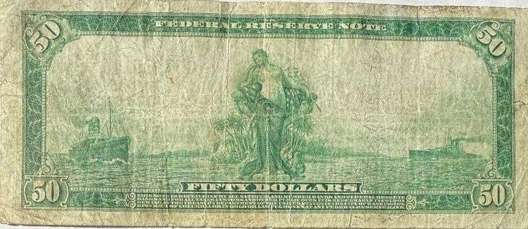 $50 Series 1914 Chicago FRN.