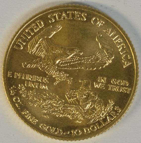 Immaculate Superb Gem BU 1998 $10 American Gold Eagle coin