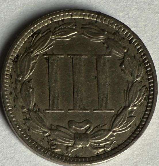 1874 3 Cent Nickel