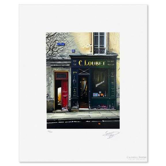 "L'Epicerie" by Thomas Pradzynski (1951-2007)