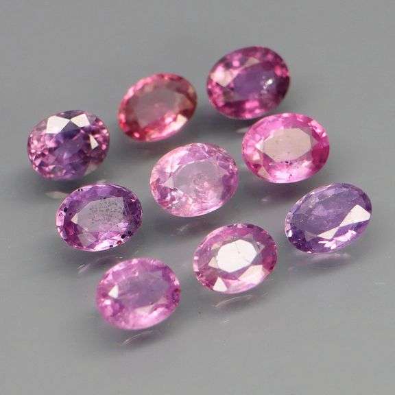 Superb 3.65ct violet pink Sapphire set -Untreated!!!