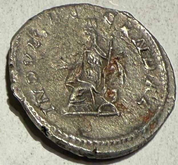 Caracalla 198-217 Roman Empire Denarius. Rome  211 .