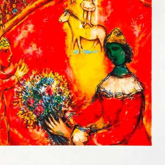 "The Circus" by Marc Chagall (1887-1985)