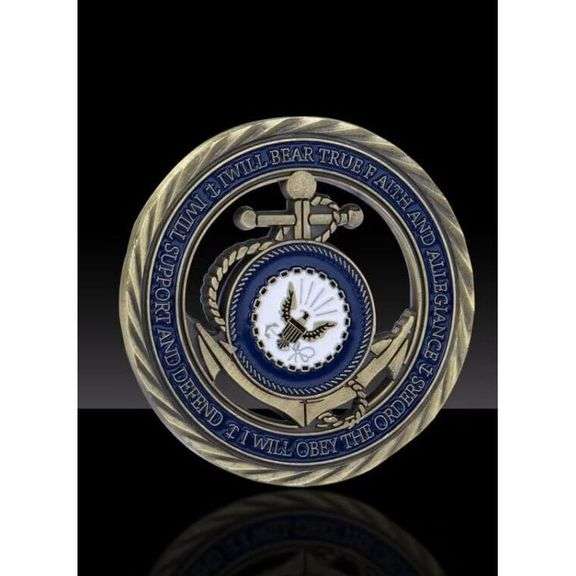 U.S. Navy Core Values Commemorative Coin