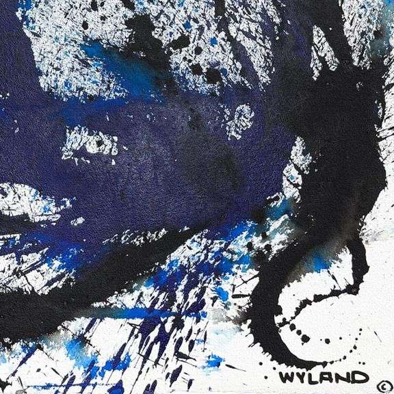 "Untitled Abstract" by Wyland