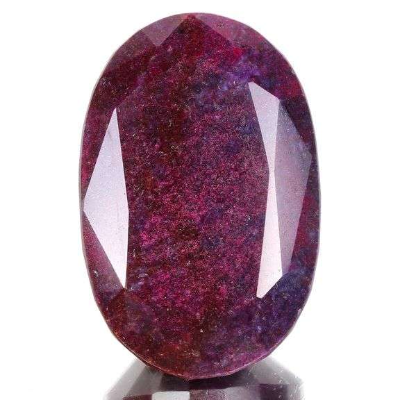 Huge 1650 Ct Natural Mined From The Earth Certified Red Ruby Solitaire