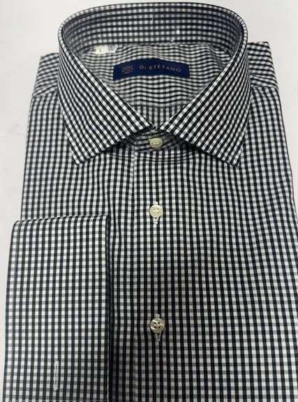 Super Fine Quality Dress Shirt By Di Stefano, French Cuff