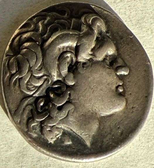 Lysimachos 323-281 BC Tetradrachm of Lampsakos
