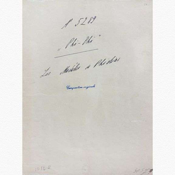 "Phi-Phi, les Modeles de Phidias, 14 Aout 1940" by Erte (1892-1990)