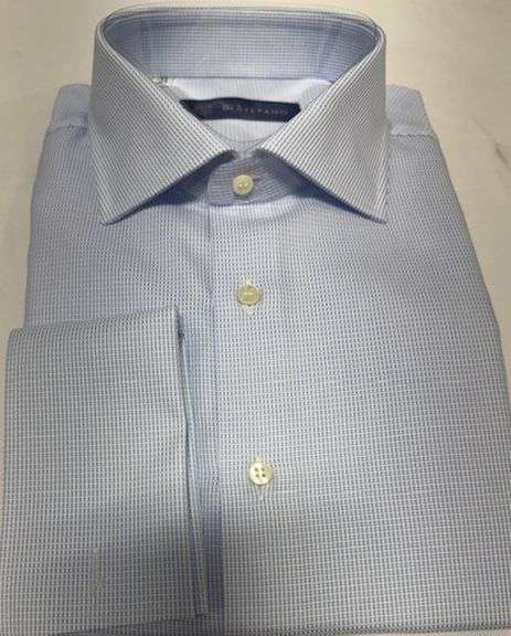 Super Fine Quality  Dress Shirt By Di Stefano, French Cuff