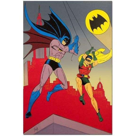 "Batman and Robin" by Bob Kane (1915-1998)