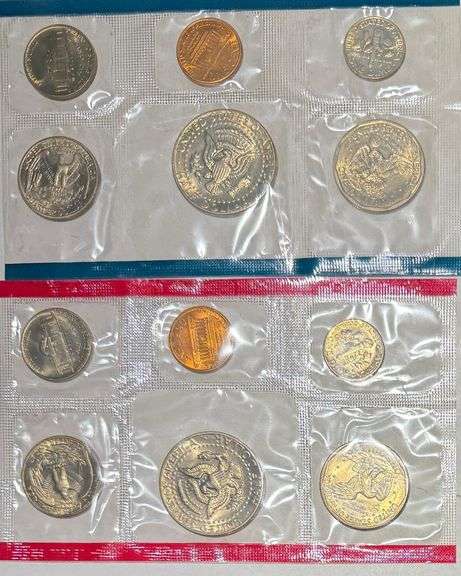 Six 1979 US Mint Sets.