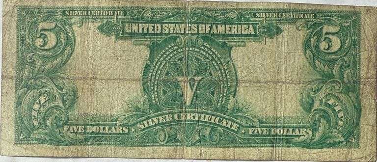 $5 1899 Indian Chief Silver Certificate