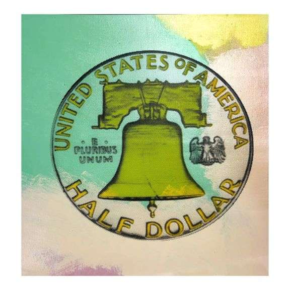 "Liberty Bell Coin" by Steve Kaufman (1960-2010)