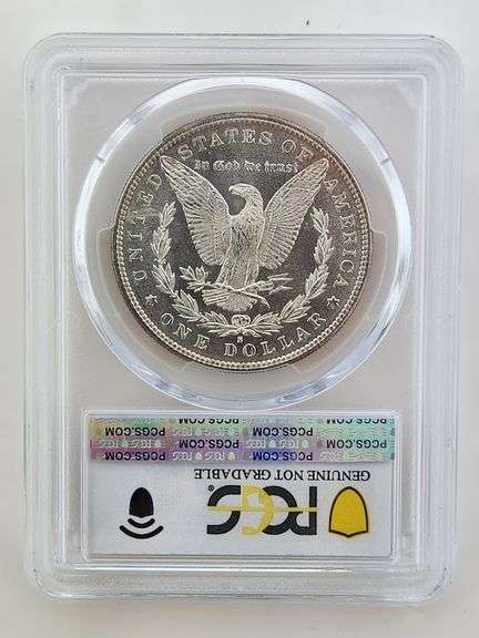 1882-S Morgan Silver Dollar, PCGS UNC Detail-Cleaned