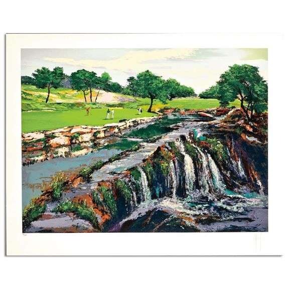 "Hills Of Lakeway #7" by Mark King (1931-2014)