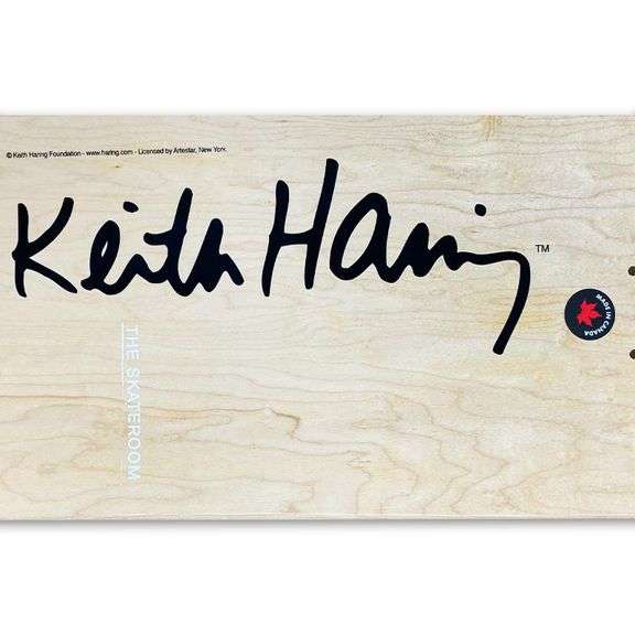 "Fight AIDS" by Keith Haring (1958-1990)