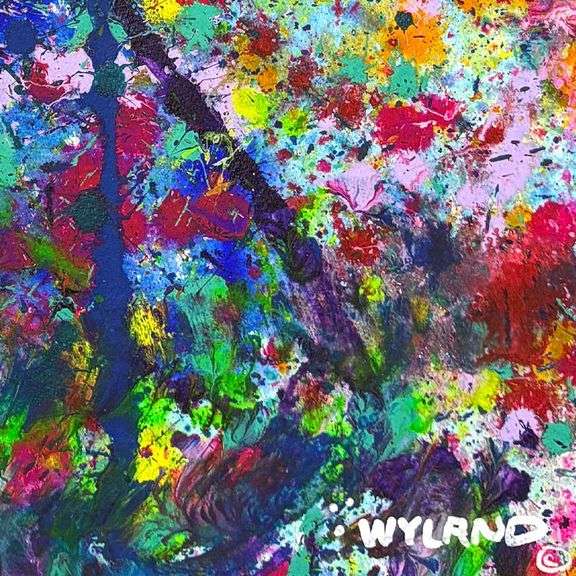 "Untitled Abstract" by Wyland