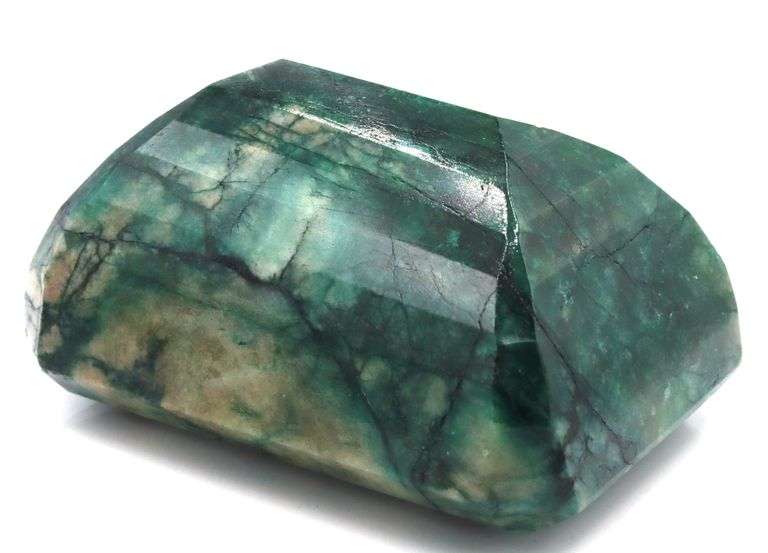 Incredible Colossal 1021.15CTS Faceted Genuine Emerald Precious Loose Gemstone stone
