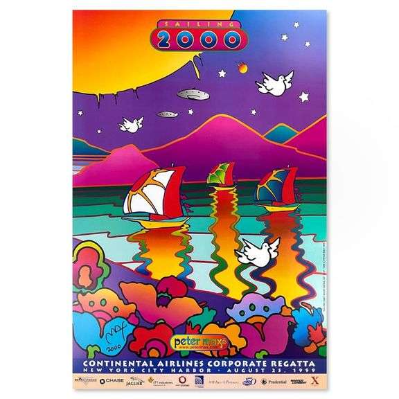 "Sailing" by Peter Max