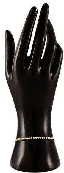 New 2.17ctw Round Diamond Bezel Set Tennis Bracelet in 14K